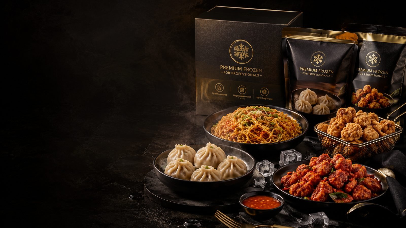 Premium frozen food supply products for The OneKart